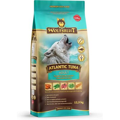 WOLFSBLUT Atlantic Tuna Nourriture pour chiens adultes - Sans céréales, naturel, riche en poisson WOLFSBLUT Atlantic Tuna Nourriture pour chiens adultes - Sans céréales, naturel, riche en poisson