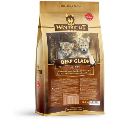 Wolfsblut Puppy Deep Glade - Ree en waterbuffel 2x12,5kg Wolfsblut Puppy Deep Glade - Ree en waterbuffel 2x12,5kg