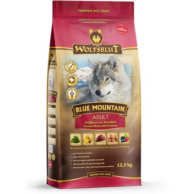 Cibo secco per cani di cinghiale Wolfsblut - 12,5kg - Adulti Cibo secco per cani di cinghiale Wolfsblut - 12,5kg - Adulti