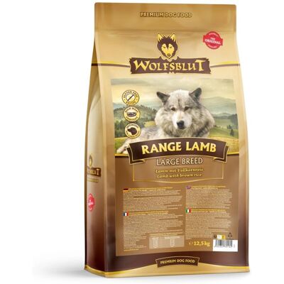 Wolfsblut - Koiraruoka - Range lammas, Iso rotu 12,5 kg Wolfsblut - Koiraruoka - Range lammas, Iso rotu 12,5 kg