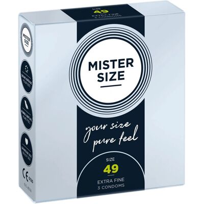 MISTER SIZE 49mm 3er Serie - Kondome MISTER SIZE 49mm 3er Serie - Kondome