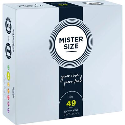 MISTER SIZE 49mm Condoms - Sensitive Fit MISTER SIZE 49mm Condoms - Sensitive Fit