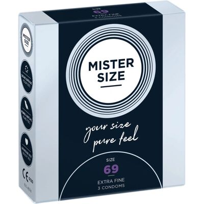 MISTER SIZE 69mm 3 Series Ultra-Dünne Kondome MISTER SIZE 69mm 3 Series Ultra-Dünne Kondome
