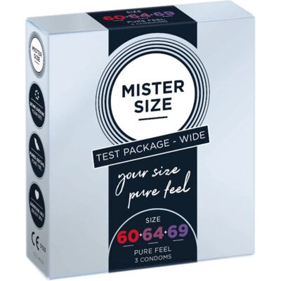 MISTER SIZE Latex Kondome 60-69mm - Sicher & Komfortabel MISTER SIZE Latex Kondome 60-69mm - Sicher & Komfortabel