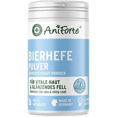 AniForte Bierhefe Pulver - Ergänzung für Katzen & Hunde - Vitales Fell AniForte Bierhefe Pulver - Ergänzung für Katzen & Hunde - Vitales Fell
