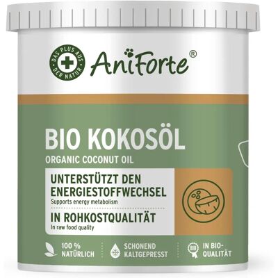 AniForte Bio Huile de Coco - Huile de Coco pour Animaux - Publicité AniForte Bio Huile de Coco - Huile de Coco pour Animaux - Publicité