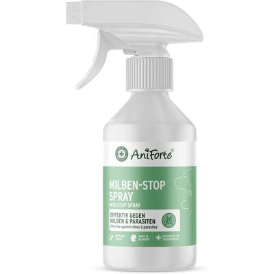 AniForte Milben-STOP Spray - Parasitenabwehr für Tiere AniForte Milben-STOP Spray - Parasitenabwehr für Tiere