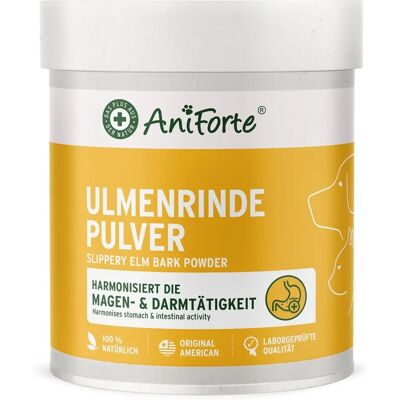 AniForte Poudre d'Écorce d'Orme - Soutien Digestif pour Chiens & Chats - Publicité AniForte Poudre d'Écorce d'Orme - Soutien Digestif pour Chiens & Chats - Publicité