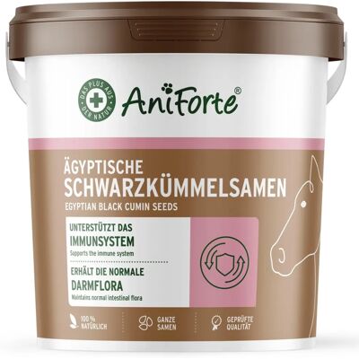 AniForte Ägyptische Schwarzkümmelsamen - Kräuterergänzung AniForte Ägyptische Schwarzkümmelsamen - Kräuterergänzung
