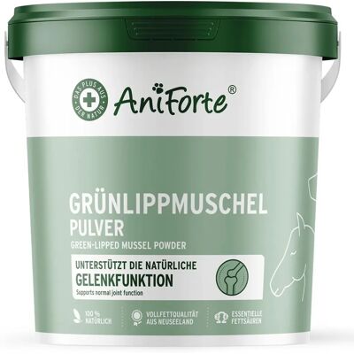 AniForte Grünlippmuschel Pulver 1 kg – Unterstützt Gelenkgesundheit & Beweglichkeit AniForte Grünlippmuschel Pulver 1 kg – Unterstützt Gelenkgesundheit & Beweglichkeit