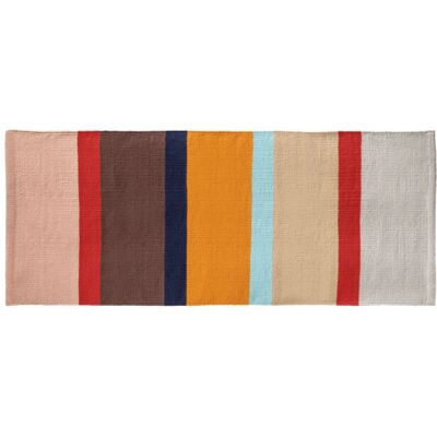 Remember Zaza Kinder-Teppich - Baumwolle, Streifen, Bunt - 70x140cm - Rechteckig Remember Zaza Kinder-Teppich - Baumwolle, Streifen, Bunt - 70x140cm - Rechteckig