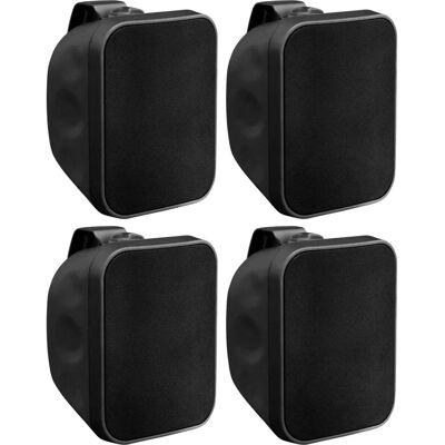 Pronomic - 4x DJ PA Exterior Speaker - IP65 - 80W - Haut-parleur - Publicité Pronomic - 4x DJ PA Exterior Speaker - IP65 - 80W - Haut-parleur - Publicité