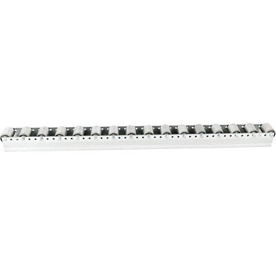 Kaiserkraft Stahl-Rollenbahn - 78mm Teilung, 50mm Ø, 1,2m Länge Kaiserkraft Stahl-Rollenbahn - 78mm Teilung, 50mm Ø, 1,2m Länge