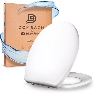 Couvercle de WC Blumfeldt Celesto avec fermeture automatique - Blanc - Publicité Couvercle de WC Blumfeldt Celesto avec fermeture automatique - Blanc - Publicité
