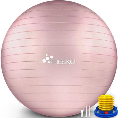 TRESKO - Palla Pilates - Różowe złoto - Piłka fitness TRESKO - Palla Pilates - Różowe złoto - Piłka fitness