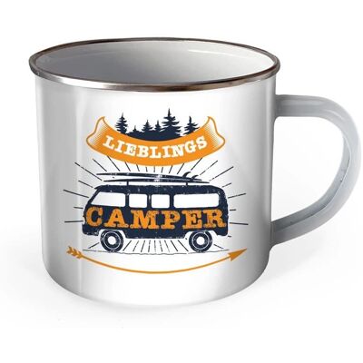 Trötsch Campingbecher - 300ml Emailletasse für Camper Trötsch Campingbecher - 300ml Emailletasse für Camper