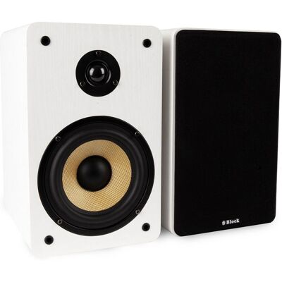 Audioblock S-250 Weiss 2-Wege Kompaktlautsprecher - Lautsprecher Audioblock S-250 Weiss 2-Wege Kompaktlautsprecher - Lautsprecher