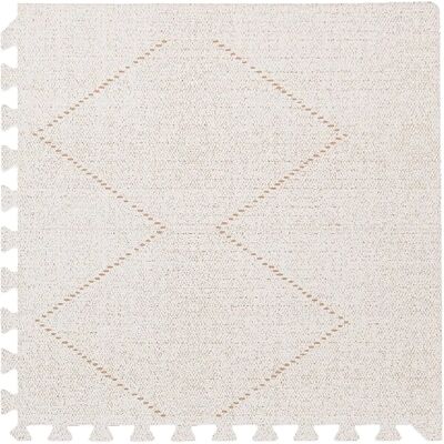 Tapis de Jeu Beige Extensible Toddlekind - Sécurité & Style - Publicité Tapis de Jeu Beige Extensible Toddlekind - Sécurité & Style - Publicité