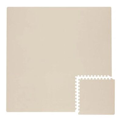 Tapis de Jeu Bébé Toddlekind - Puzzle en Mousse EVA - Beige - 131x131cm - Publicité Tapis de Jeu Bébé Toddlekind - Puzzle en Mousse EVA - Beige - 131x131cm - Publicité