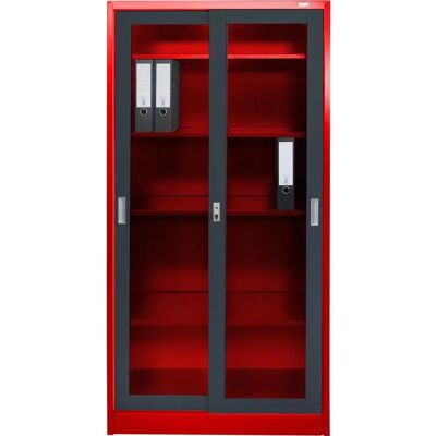 Jet-Line - St. Petersburg - rot - 90x40x185 cm - File cabinet Jet-Line - St. Petersburg - rot - 90x40x185 cm - File cabinet