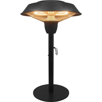 Jet-Line Elektrische Heizlampe POLLUX - 1500W, Schwarz - Heizlampe Jet-Line Elektrische Heizlampe POLLUX - 1500W, Schwarz - Heizlampe