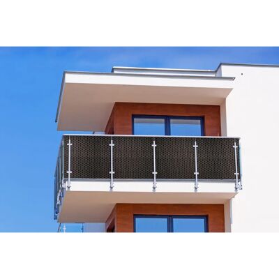 Jet-Line - Balkonsichtschutz Polyrattan 100x90 cm - Sichtschutzmatte Jet-Line - Balkonsichtschutz Polyrattan 100x90 cm - Sichtschutzmatte