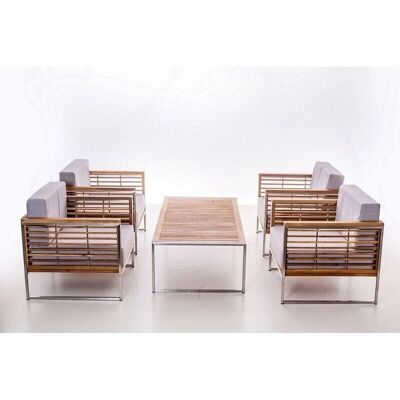 Jet-Line Artemis II Gartenset - 4 Sessel & 1 Tisch Jet-Line Artemis II Gartenset - 4 Sessel & 1 Tisch