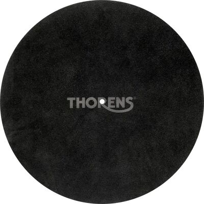 Thorens Feutrine Cuir Noir - Accessoire pour platine - Publicité Thorens Feutrine Cuir Noir - Accessoire pour platine - Publicité