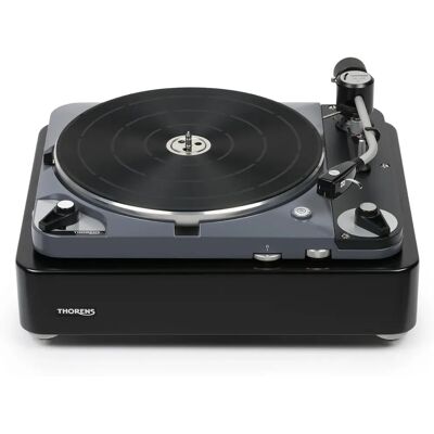 Thorens TD 124 DD - Platine vinyle manuelle avec entraînement direct, châssis réglable - Publicité Thorens TD 124 DD - Platine vinyle manuelle avec entraînement direct, châssis réglable - Publicité