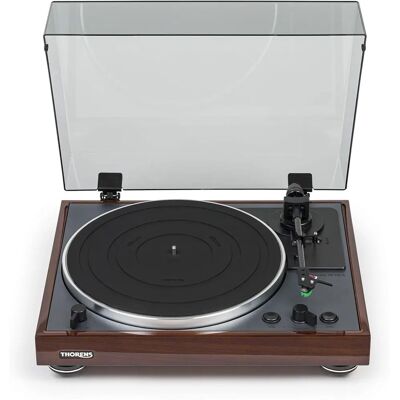 Thorens TD 102 A Noce Lucido - Giradischi Automatico Thorens TD 102 A Noce Lucido - Giradischi Automatico