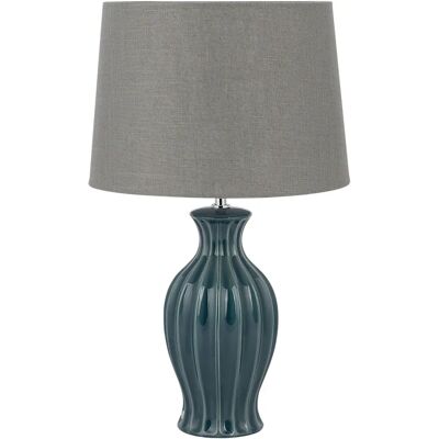 Beliani - Lampada da tavolo in ceramica verde SAMINA - Lampada da tavolo Beliani - Lampada da tavolo in ceramica verde SAMINA - Lampada da tavolo