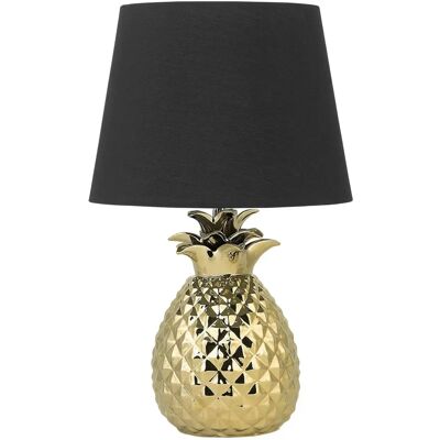 Lampada da Tavolo Dorata PINEAPPLE Beliani - Illuminazione Decorativa Lampada da Tavolo Dorata PINEAPPLE Beliani - Illuminazione Decorativa