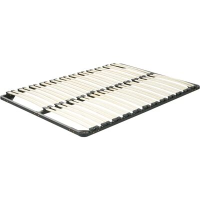Sommiers à lattes Beliani Super King - Cadre en acier, taille EU Super King, soutien du matelas, durable - Publicité Sommiers à lattes Beliani Super King - Cadre en acier, taille EU Super King, soutien du matelas, durable - Publicité