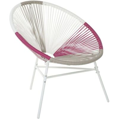 Beliani Puutarhatuoli fuksia pinkki - Garden Chair Beliani Puutarhatuoli fuksia pinkki - Garden Chair
