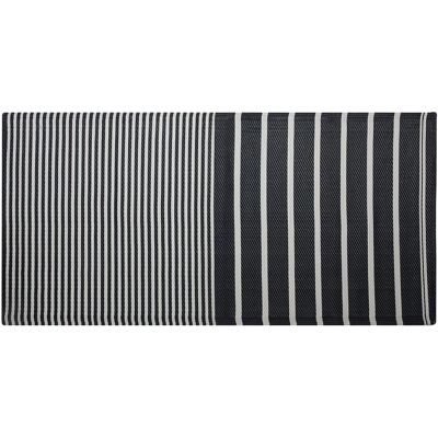 Tapis d’extérieur Beliani - Noir motif géométrique 90x180cm - Publicité Tapis d’extérieur Beliani - Noir motif géométrique 90x180cm - Publicité