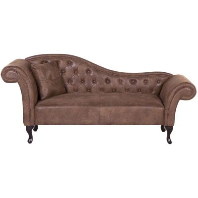 Beliani LATTES Vasen Käsi Chaise Lounge - Loungetuoli Beliani LATTES Vasen Käsi Chaise Lounge - Loungetuoli