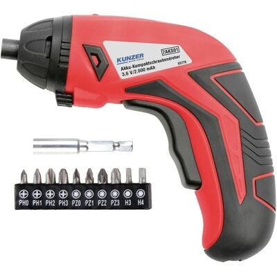 Kunzer 7AKS01 Power Drill - Compact, Variable Speed, LED Light Kunzer 7AKS01 Power Drill - Compact, Variable Speed, LED Light