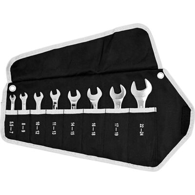 Kunzer Model 7SLS08 Metric Ring Spanner - 5.5-24mm Kunzer Model 7SLS08 Metric Ring Spanner - 5.5-24mm