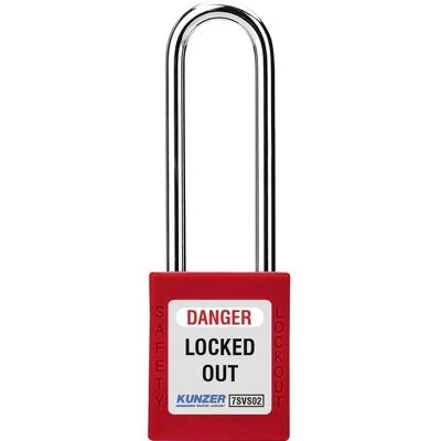 Kunzer 7SVS02 Padlock - 20mm Shackle, 76mm Height Kunzer 7SVS02 Padlock - 20mm Shackle, 76mm Height