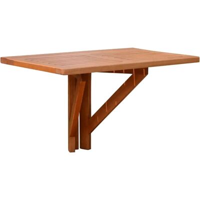 Spetebo - STANFORD - 60 x 40 cm - Eucalyptus naturel - Table de balcon - Publicité Spetebo - STANFORD - 60 x 40 cm - Eucalyptus naturel - Table de balcon - Publicité