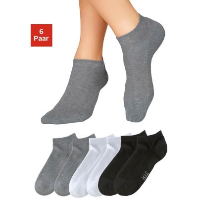 H.I.S Sneakersocken - 6 Paar, Warm, Baumwollmischung - Sneakersocken H.I.S Sneakersocken - 6 Paar, Warm, Baumwollmischung - Sneakersocken