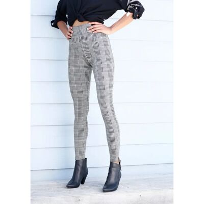 Buffalo Kvinders Glincheck Mønster Leggings - Leggings Buffalo Kvinders Glincheck Mønster Leggings - Leggings