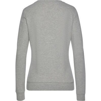 BENCH Loungeshirt - Sweatshirt, Grau, Baumwolle, Slim Fit BENCH Loungeshirt - Sweatshirt, Grau, Baumwolle, Slim Fit