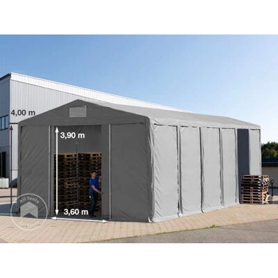 TOOLPORT 8x16m Storage Tent - Waterproof, Expandable TOOLPORT 8x16m Storage Tent - Waterproof, Expandable