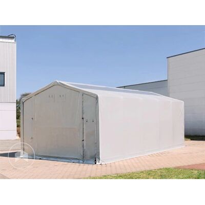 TOOLPORT 6x12m - 3.0m Sides PVC Industrial Tent - Weatherproof Storage TOOLPORT 6x12m - 3.0m Sides PVC Industrial Tent - Weatherproof Storage