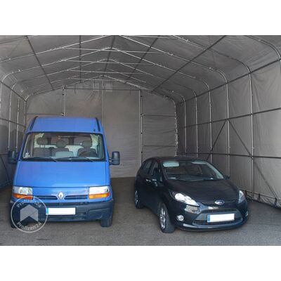 Toolport 8x24m Grey Carport Tent - Portable Garage - 99501 Toolport 8x24m Grey Carport Tent - Portable Garage - 99501