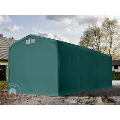 Tenda Garage TOOLPORT 4x16m Verde Scuro Tenda Garage TOOLPORT 4x16m Verde Scuro