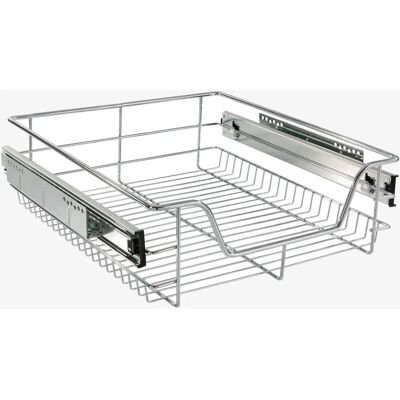 AREBOS Cassetto telescopico argento - 50cm Spazio cucina AREBOS Cassetto telescopico argento - 50cm Spazio cucina