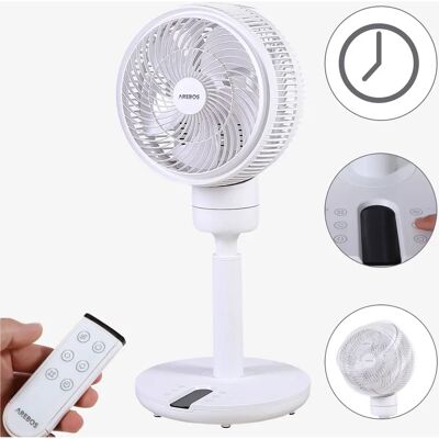 AREBOS AR-HE-LZBV55W - White - Fan AREBOS AR-HE-LZBV55W - White - Fan