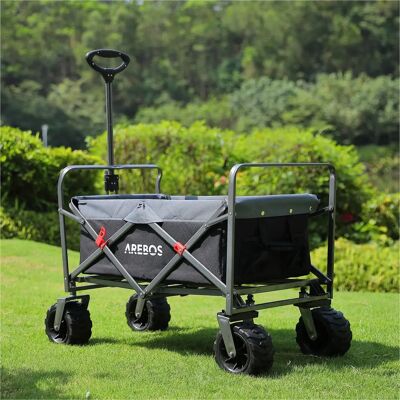 Arebos Hand Truck Foldable - Hand Cart for Up to 100kg Arebos Hand Truck Foldable - Hand Cart for Up to 100kg